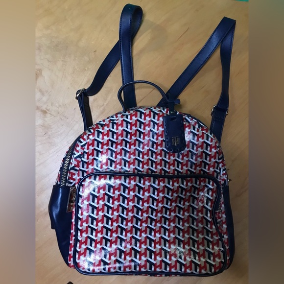 Tommy Hilfiger Women’s Small Backpack Purse - Picture 2 of 8